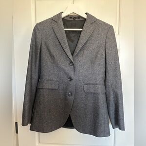 Theory Wool Charcoal Women's Blazer